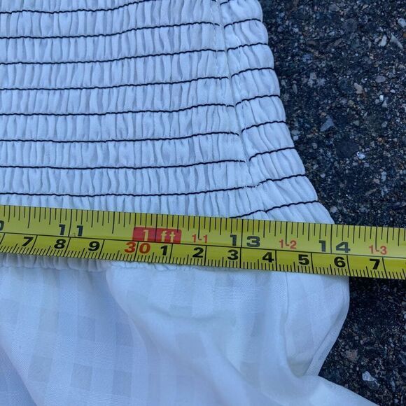 The East Order x Revolve Chance Smocked Fit and Flare Mini Dress Women’s X-Small - Picture 14 of 15